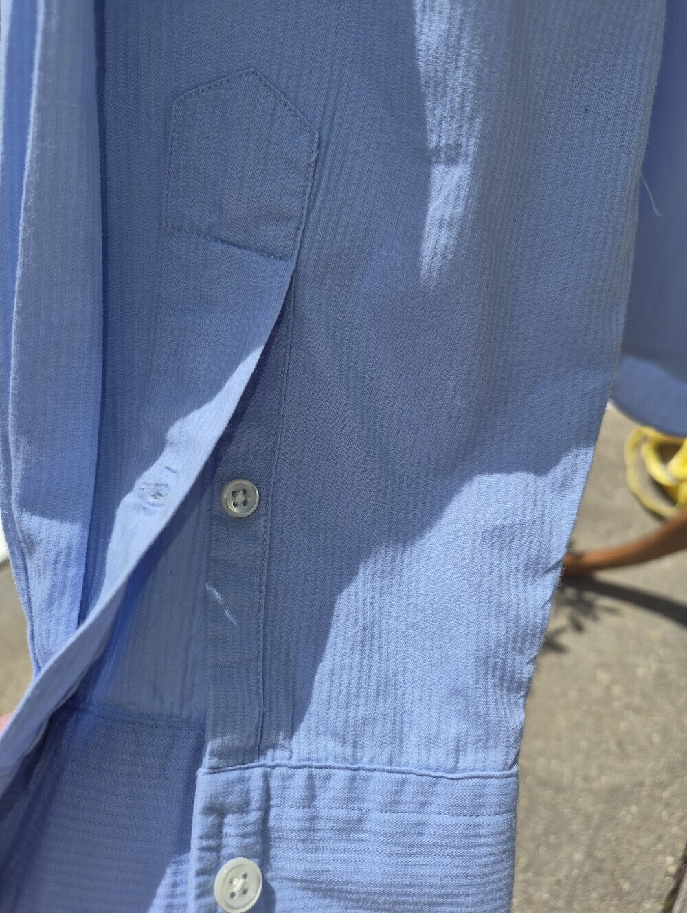 Light Blue Ralph Lauren custom fit Button-down Size XL - Picture 4 of 7